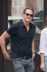 CINDY CRAWFORD and Rande Gerber Out in New York 05/05/2018