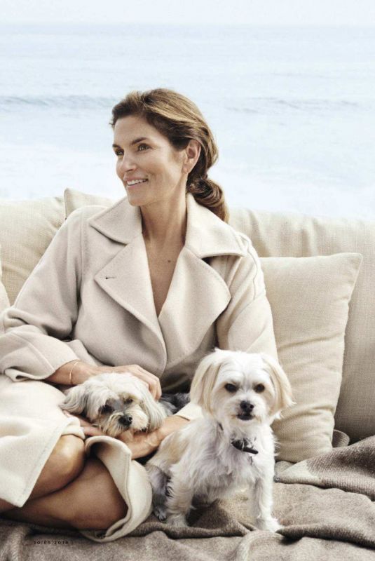 CINDY CRAWFORD in Vanity Fair Magazine, Italy May 2018