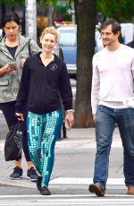 CLAIRE DANES and Hugh Dancy Out in New York 05/16/2018