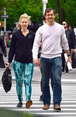 CLAIRE DANES and Hugh Dancy Out in New York 05/16/2018