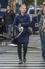 CLAIRE DANES Out in New York 05/17/2018