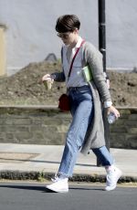 CLAIRE FOY Out and About in London 05/17/2018