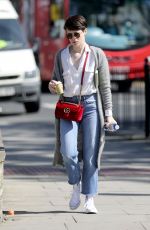 CLAIRE FOY Out and About in London 05/17/2018