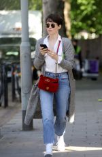 CLAIRE FOY Out and About in London 05/17/2018