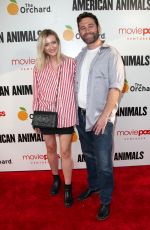 CLAUDIA PETERS at American Animals Premiere in New York