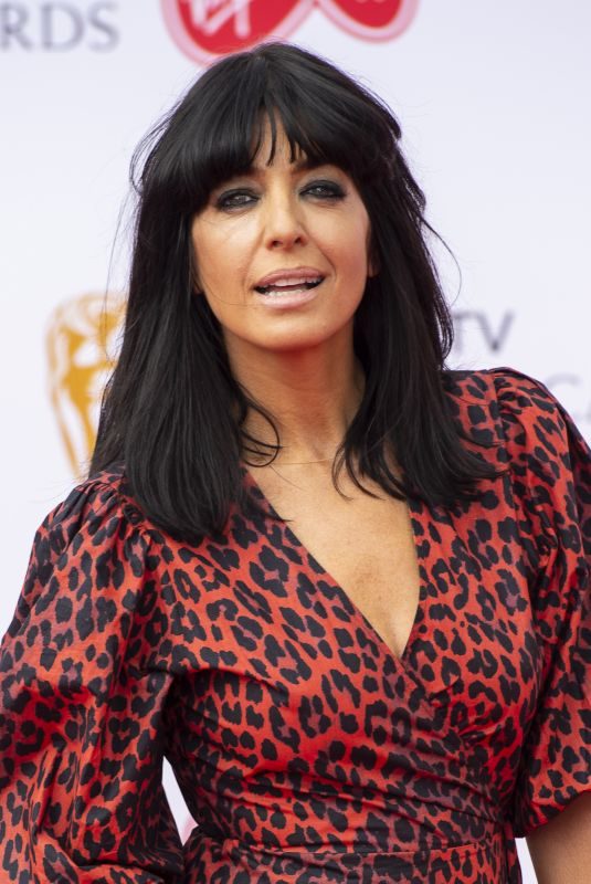 CLAUDIA WINKLEMAN at Bafta TV Awards in London 05/13/2018