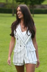 CLELIA THEODOROU on the Set of The Only Way is Essex at Colchester Castle 05/10/2018