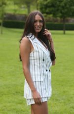 CLELIA THEODOROU on the Set of The Only Way is Essex at Colchester Castle 05/10/2018