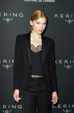 CLEMENCE POESY at Kering Dinner at 71st Cannes Film Festival 05/13/2018
