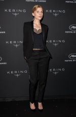 CLEMENCE POESY at Kering Dinner at 71st Cannes Film Festival 05/13/2018
