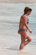 COLEEN ROONEY in Bikini at a Beach in Barbados 05/20/2018