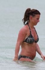 COLEEN ROONEY in Bikini at a Beach in Barbados 05/20/2018