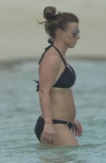 COLEEN ROONEY in Bikini at a Beach in Barbados 05/21/2018