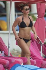 COLEEN ROONEY in Bikini at a Beach in Barbados 05/21/2018