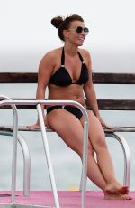 COLEEN ROONEY in Bikini at a Beach in Barbados 05/21/2018
