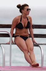COLEEN ROONEY in Bikini at a Beach in Barbados 05/21/2018