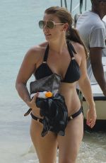 COLEEN ROONEY in Bikini at a Beach in Barbados 05/21/2018