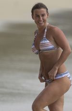 COLEEN ROONEY in Bikini at a Beach in Bridgetown 05/24/2018