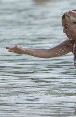 COLEEN ROONEY in Bikini at a Beach in Bridgetown 05/24/2018