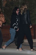 COURTENEY COX and LAURA DERN at Nobu in Malibu 05/26/2018
