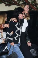 COURTENEY COX and LAURA DERN at Nobu in Malibu 05/26/2018