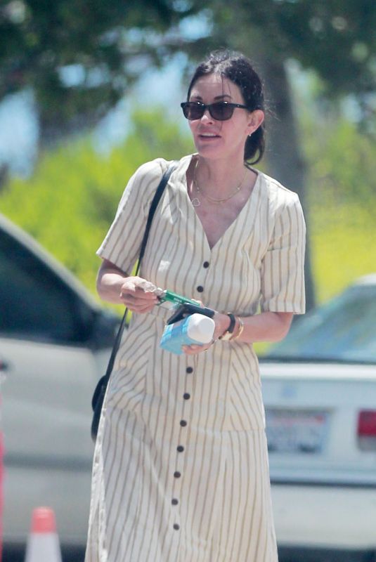 COURTENEY COX Out for Lunch in Malibu 05/29/2018