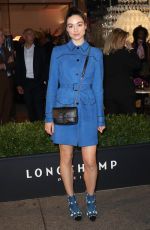 CRYSTAL REED at Longchamp Fifth Avenue Store Opening in New York 05/03/2018