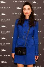 CRYSTAL REED at Longchamp Fifth Avenue Store Opening in New York 05/03/2018