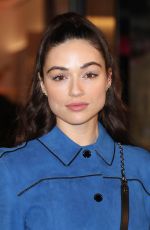 CRYSTAL REED at Longchamp Fifth Avenue Store Opening in New York 05/03/2018