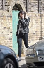 DAISY LOWE Out with Her Dog in London 05/03/2018