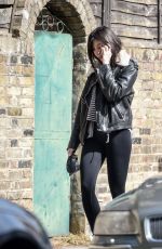 DAISY LOWE Out with Her Dog in London 05/03/2018