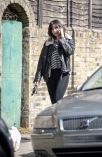DAISY LOWE Out with Her Dog in London 05/03/2018