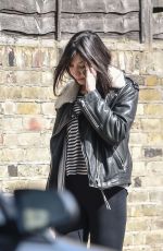 DAISY LOWE Out with Her Dog in London 05/03/2018