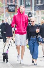 DAKOTA FANNING and Henry Frye Out in New York 05/10/2018
