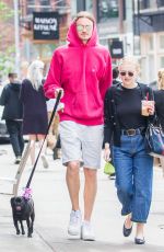 DAKOTA FANNING and Henry Frye Out in New York 05/10/2018