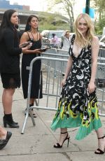 DAKOTA FANNING Arrives at Prada Event in New York 05/04/2018