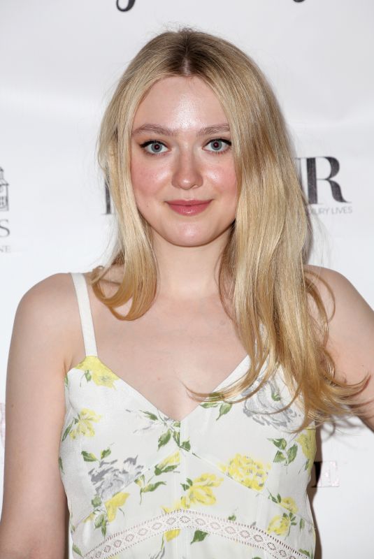DAKOTA FANNING at Dujour Magazine Memorial Day Party in New York 05/26/2018