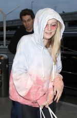 DAKOTA FANNING at Los Angeles International Airport 05/02/2018