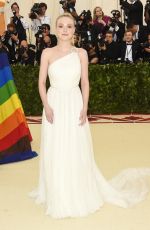 DAKOTA FANNING at MET Gala 2018 in New York 05/07/2018