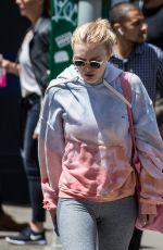 DAKOTA FANNING Leaves a Gym in New York 05/15/2018