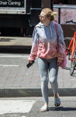 DAKOTA FANNING Leaves a Gym in New York 05/15/2018