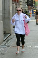 DAKOTA FANNING Out and About in New York 05/07/2018