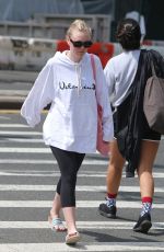 DAKOTA FANNING Out and About in New York 05/07/2018