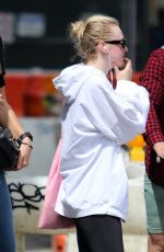 DAKOTA FANNING Out and About in New York 05/07/2018