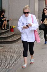 DAKOTA FANNING Out and About in New York 05/07/2018