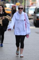 DAKOTA FANNING Out and About in New York 05/07/2018