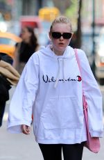 DAKOTA FANNING Out and About in New York 05/07/2018