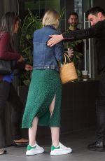 DAKOTA FANNING Out in Los Angeles 05/23/2018