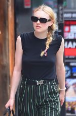 DAKOTA FANNING Out in New York 05/17/2018