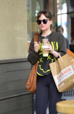DAKOTA JOHNSON and Blake Lee Out Shopping in Los Angeles 05/14/2018